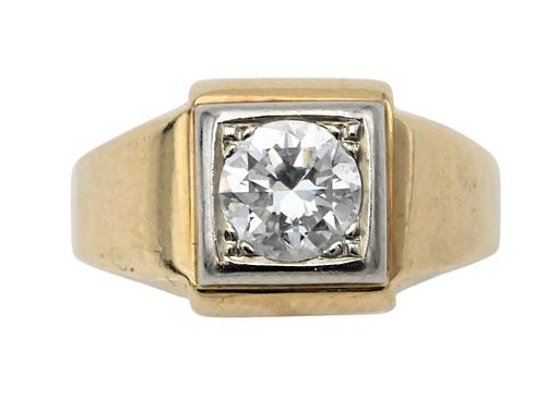 14 KARAT YELLOW GOLD MEN'S RING14
