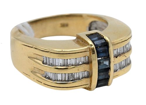 14 KARAT YELLOW GOLD MENS RING14