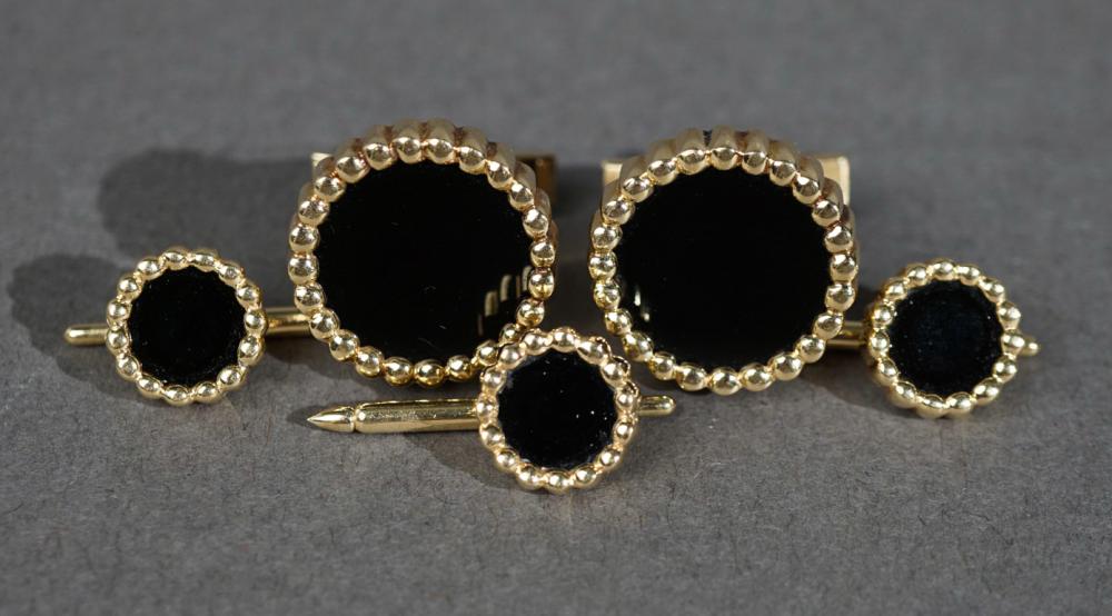 14-KARAT YELLOW-GOLD MEN'S DRESSING
