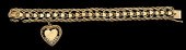 14 KARAT YELLOW GOLD MESH BRAC