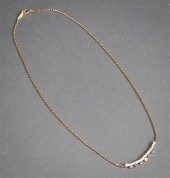 14-KARAT YELLOW-GOLD MOISSANIT
