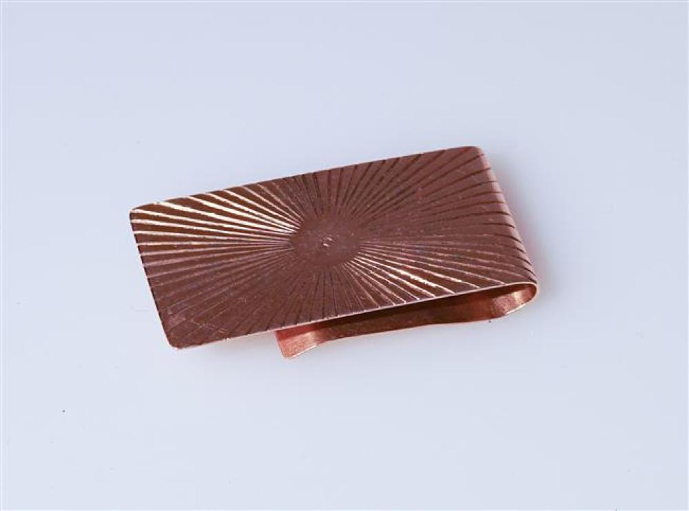 14-KARAT YELLOW-GOLD MONEY CLIP,
