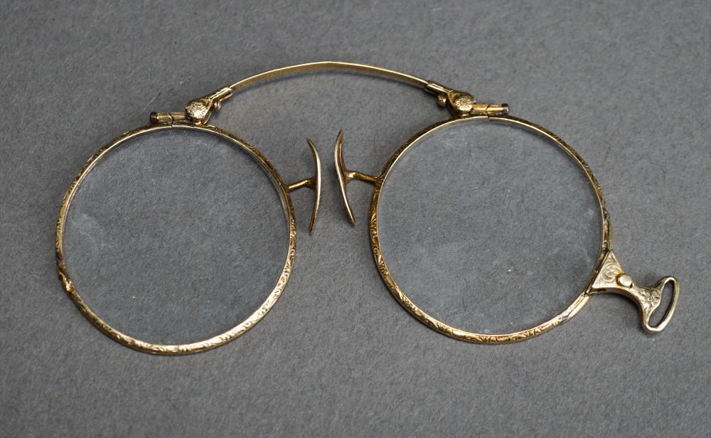 14-KARAT YELLOW-GOLD MOUNTED