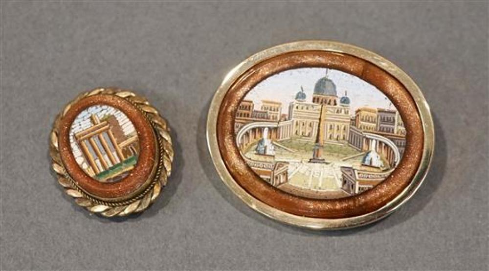 14-KARAT YELLOW-GOLD MOUNTED 'ST.