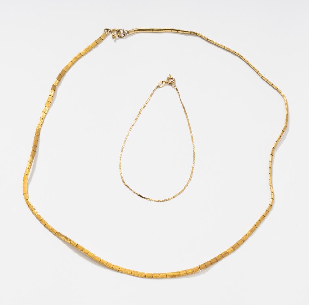 14 KARAT YELLOW GOLD NECKLACE