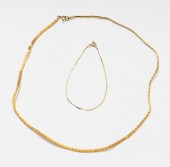 14 KARAT YELLOW GOLD NECKLACE