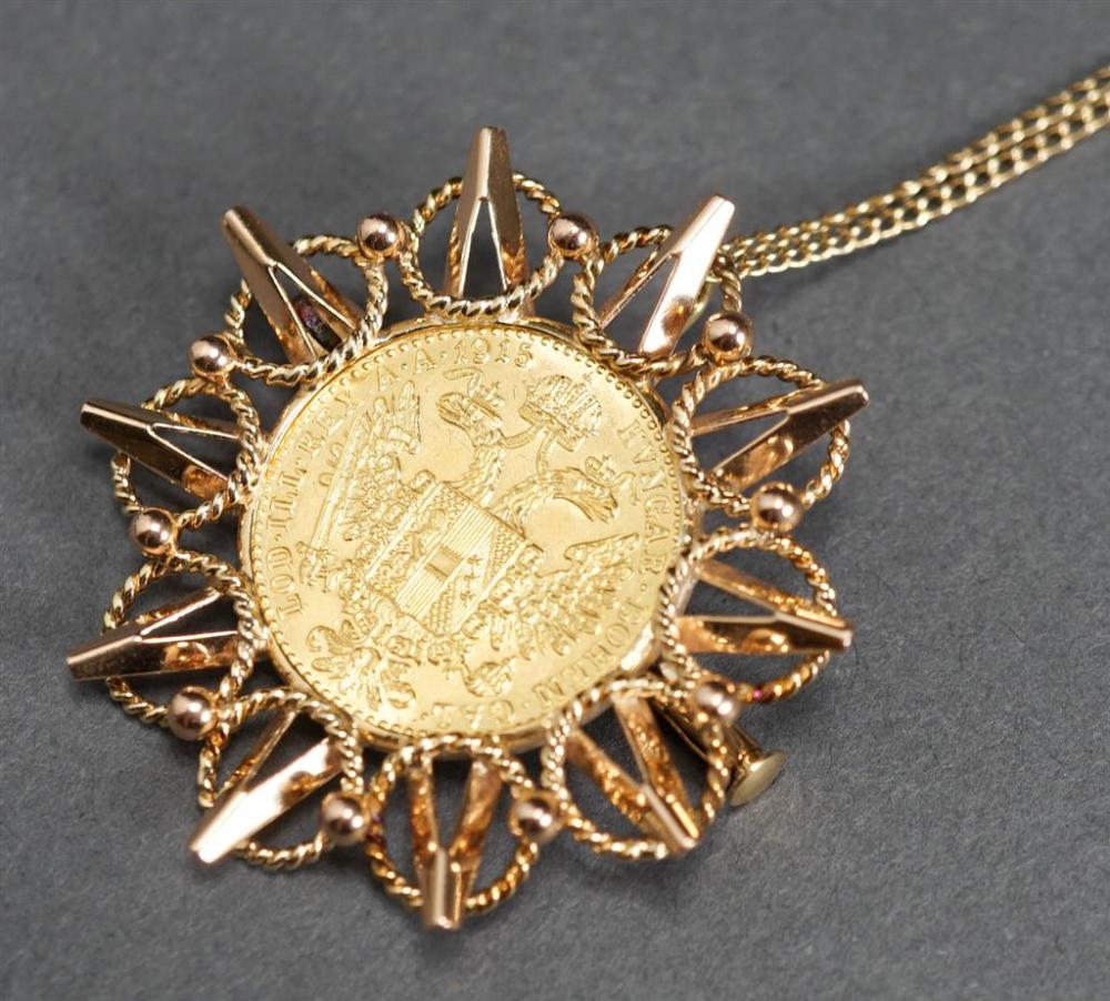 14-KARAT YELLOW-GOLD NECKLACE