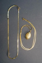 14-KARAT YELLOW-GOLD NECKLACE