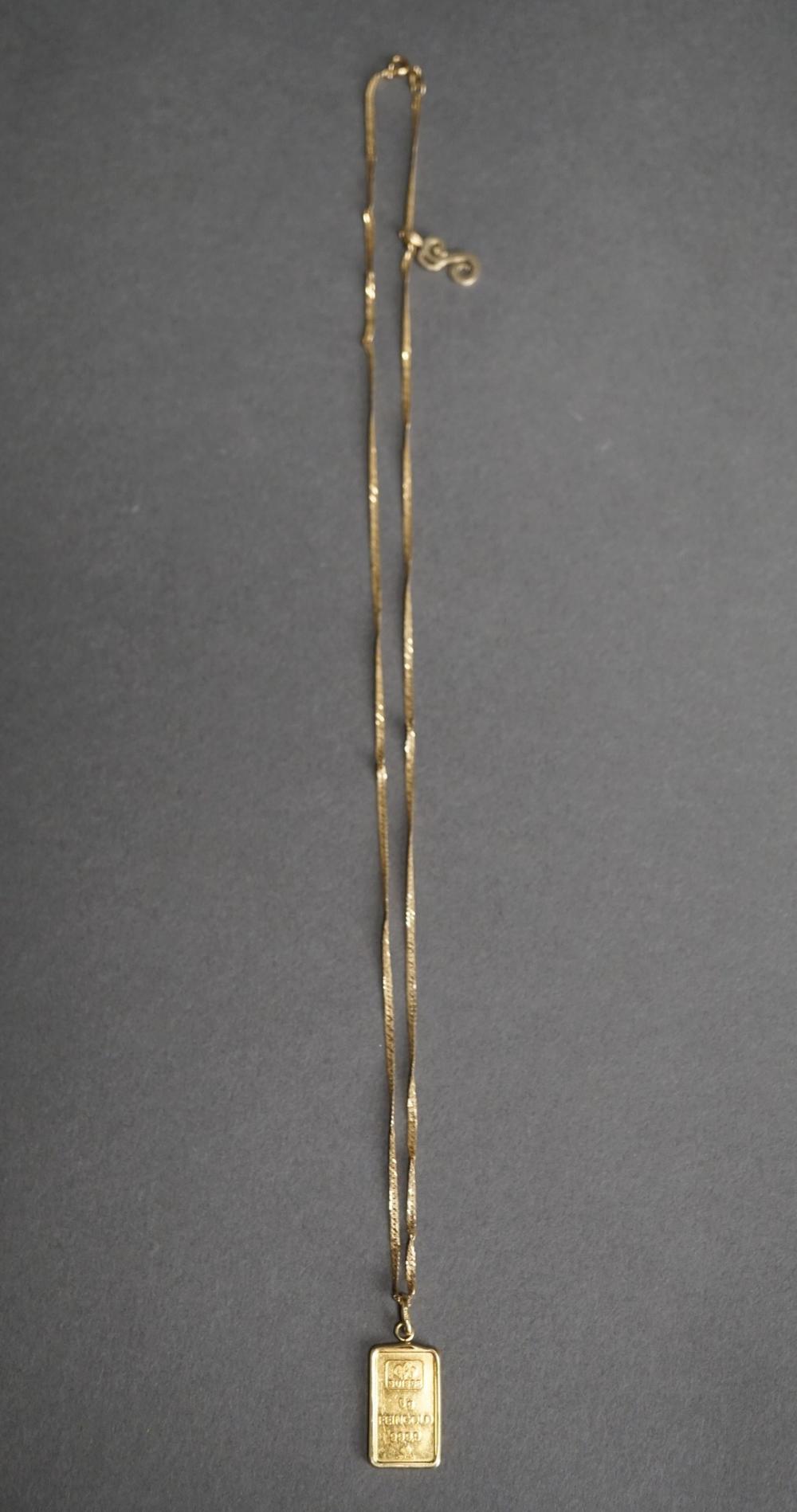 14-KARAT YELLOW-GOLD NECKLACE
