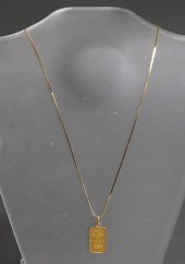 14-KARAT YELLOW-GOLD NECKLACE