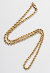 14 KARAT YELLOW GOLD NECKLACE1