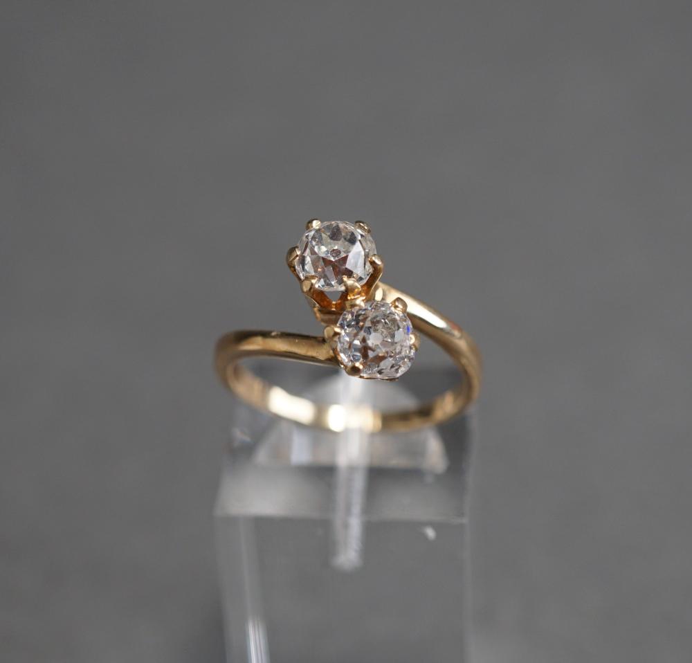 14-KARAT YELLOW-GOLD OLD MINE CUT