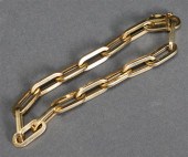 14 KARAT YELLOW GOLD OVAL HALL