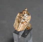 14-KARAT YELLOW-GOLD 'PHARAOH'
