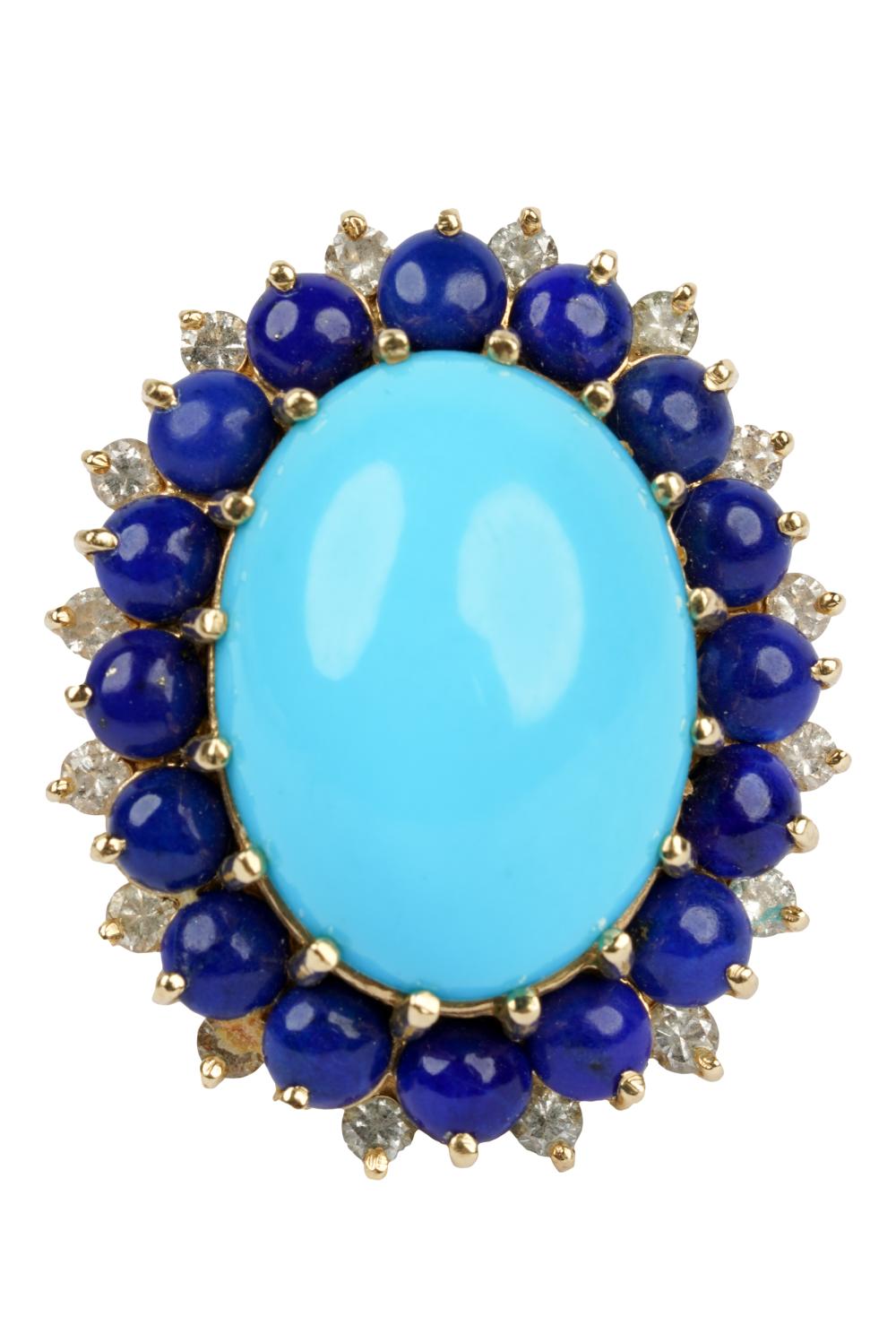 14 KARAT YELLOW GOLD, RECONSTRUCTED
