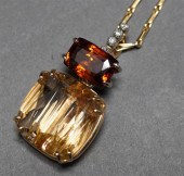 14-KARAT YELLOW-GOLD, RUTILE Q
