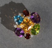 14-KARAT YELLOW-GOLD, SEMI-PRE