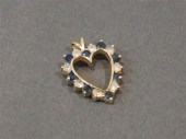 14-KARAT YELLOW-GOLD SEMI-PREC