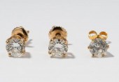 14 KARAT YELLOW GOLD SOLITAIRE
