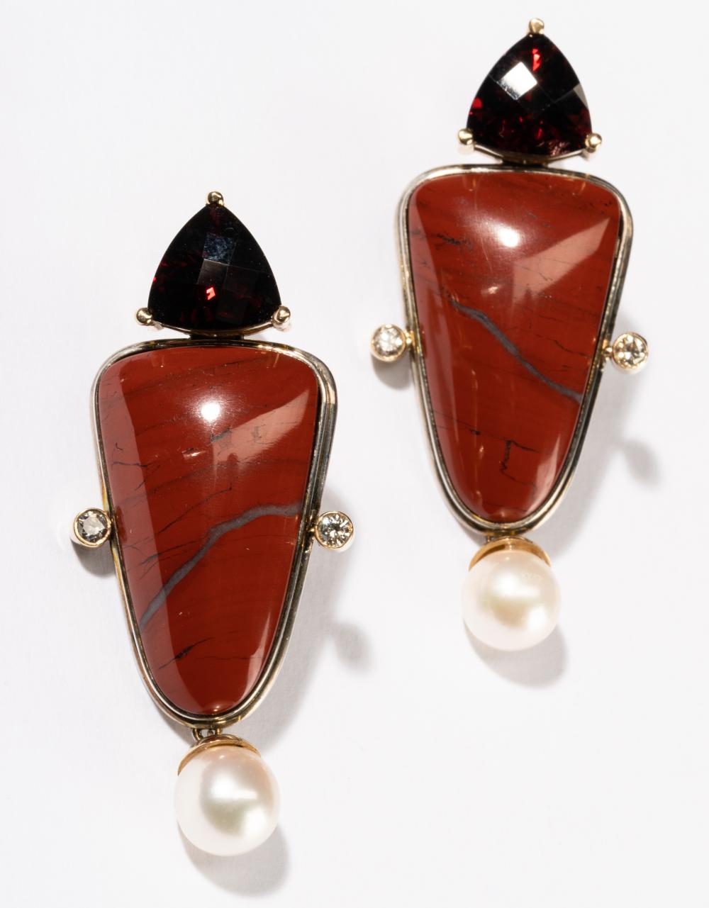 14 KARAT YELLOW GOLD, STERLING