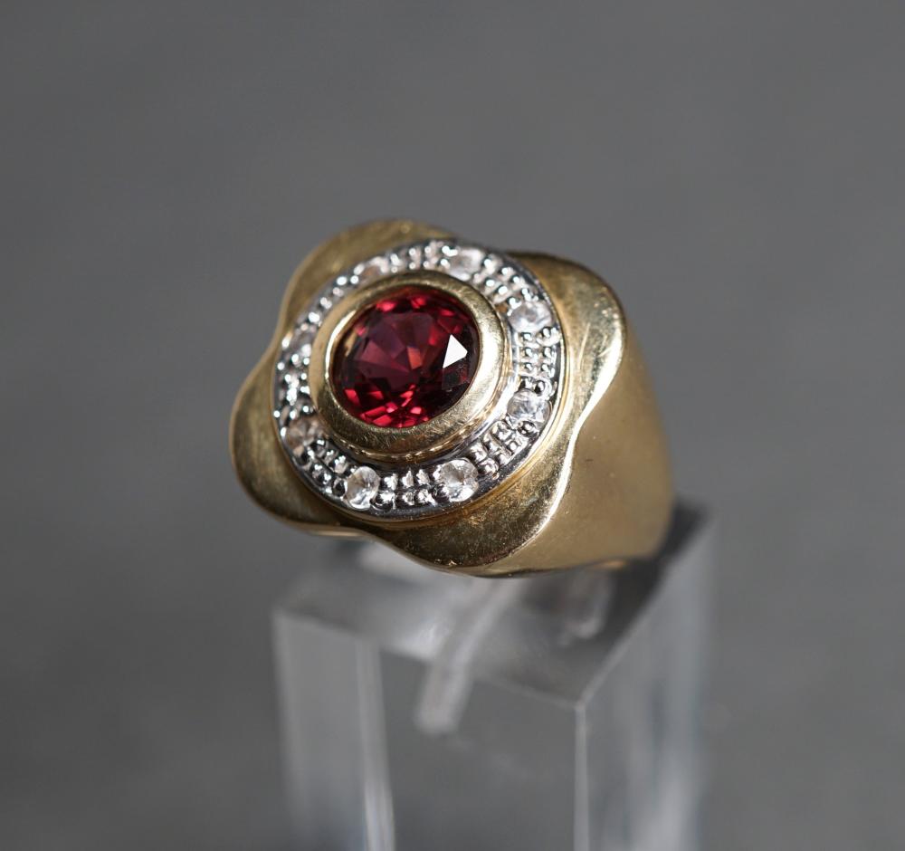 14-KARAT YELLOW-GOLD, TOURMALINE