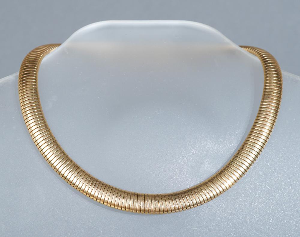 14-KARAT YELLOW-GOLD 'TUBOGAS'