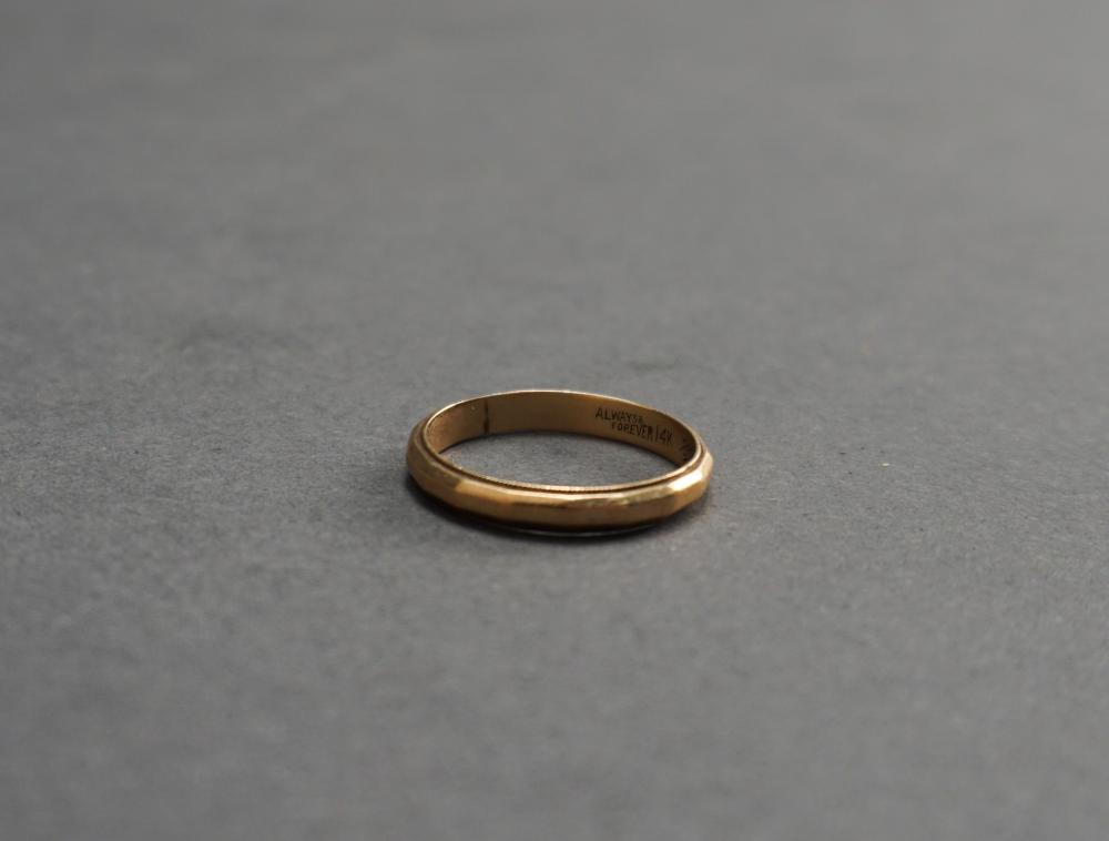 14-KARAT YELLOW-GOLD WEDDING