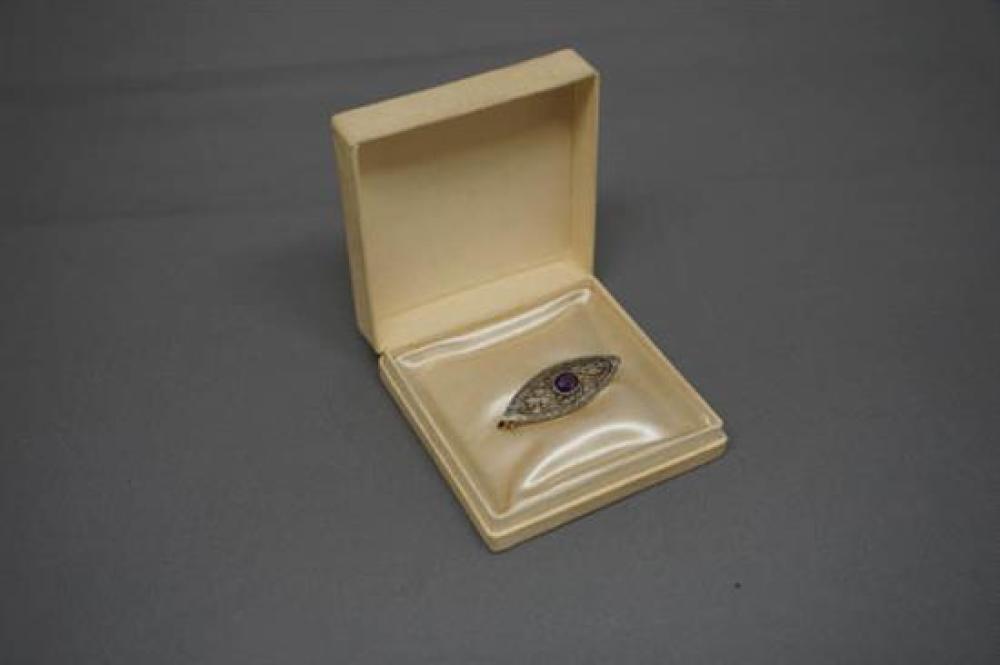 14-KARAT YELLOW-GOLD, WHITE-GOLD