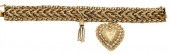 14 KARAT YELLOW GOLD WIDE MESH