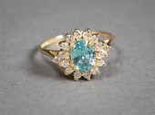 14-KARAT YELLOW-GOLD, ZIRCON A