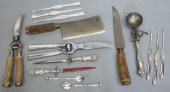 (14) KITCHEN ITEMS, STERLING,