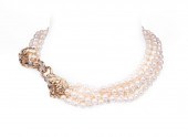 14 KT. GOLD, PEARL, DIAMOND TO