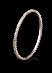 14 KT. WHITE GOLD AND DIAMOND