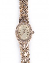 14 KT. YELLOW GOLD BULOVA LADI