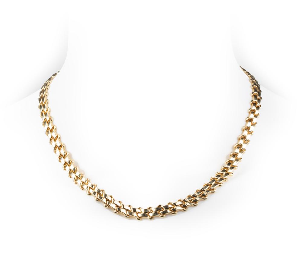 14 KT. YELLOW GOLD FLAT LINK