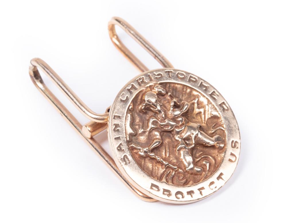 14 KT. YELLOW GOLD MONEY CLIP