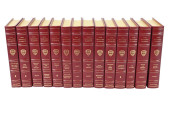 14 LEATHER BOUND THE HARVARD C
