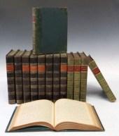 (14) LIBRARY SHELF BOOKS, HIST