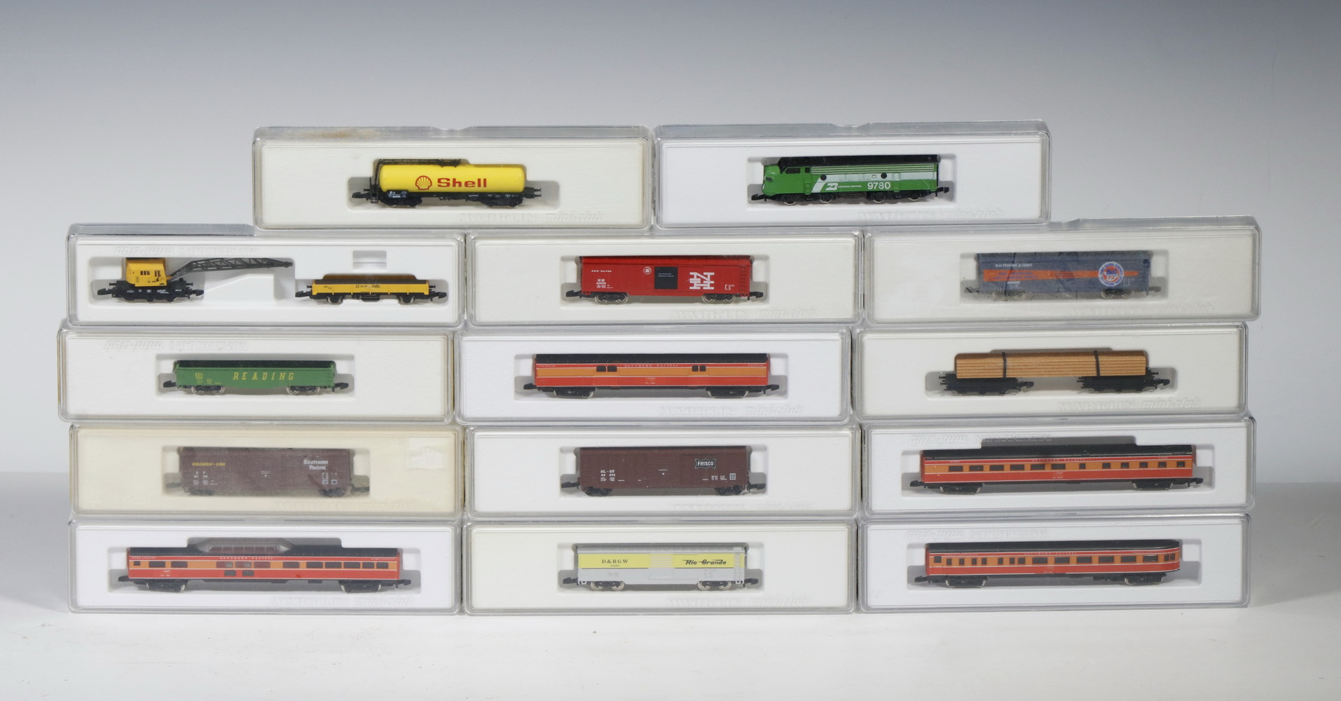 (14) MARKLIN MINI-CLUB Z SCALE