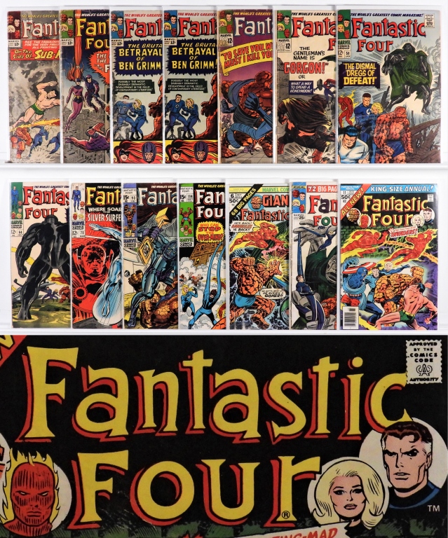 14 MARVEL COMICS FANTASTIC FOUR