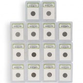 (14 PC) 1943 LINCOLN STEEL CEN