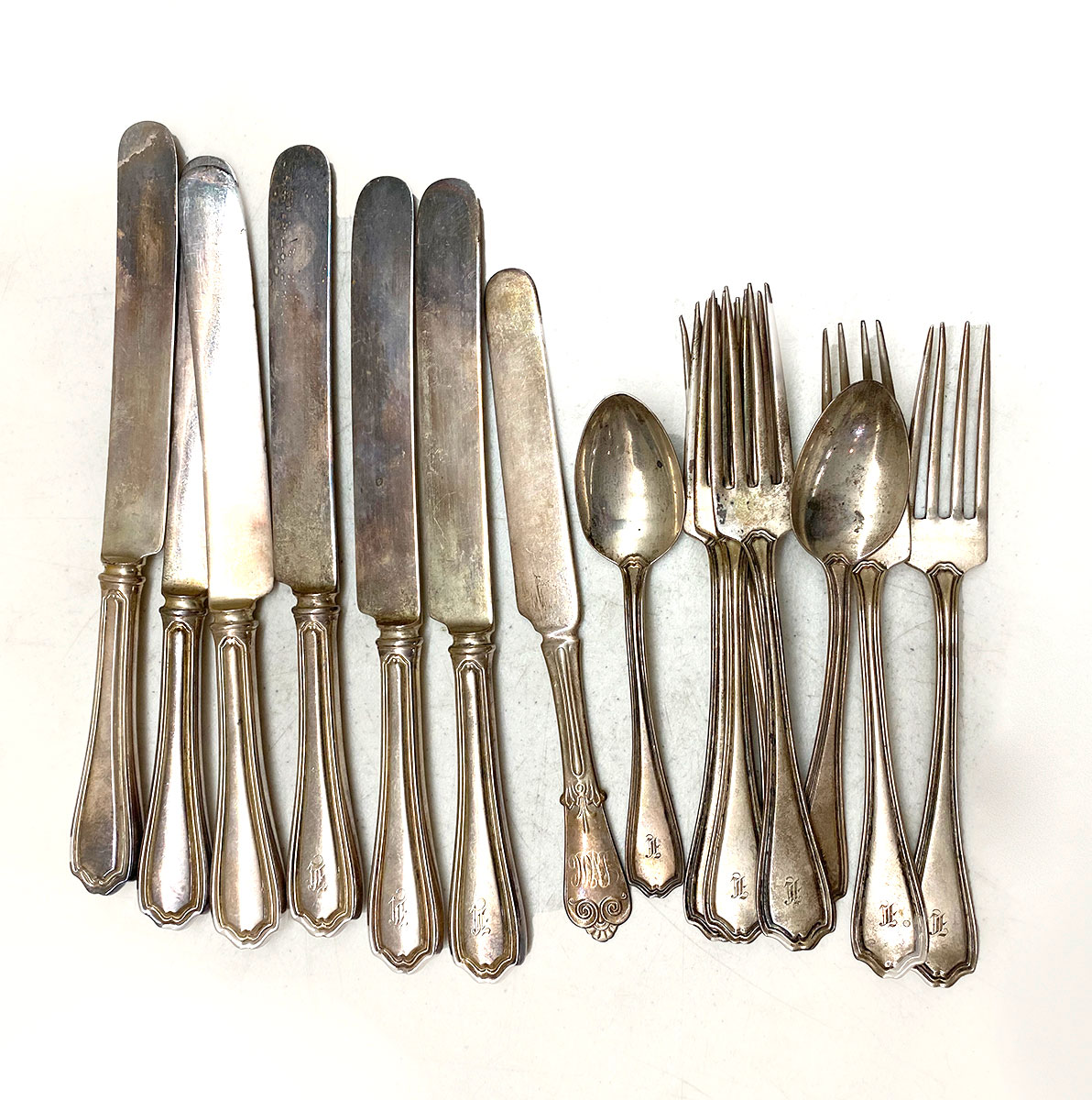 14 PC. REED & BARTON STERLING