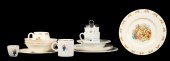 (14) Pcs child dinnerware, c/o