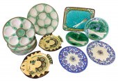 14 PCS. OF FRENCH EATHERNWARE