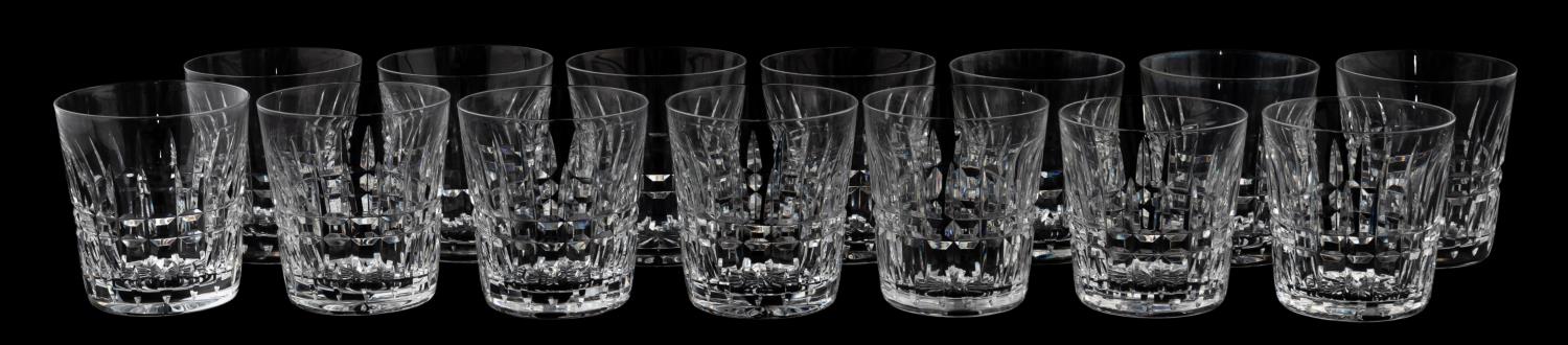 14 PCS, WATERFORD CRYSTAL,