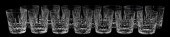 14 PCS, WATERFORD CRYSTAL, "GL