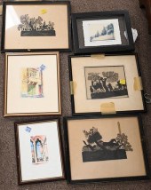 14 PIECE FRAMED ART GROUP14 Pi