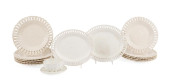 14 PIECE WEDGWOOD BASKETWEAVE