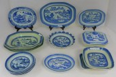 14 PIECES OF 19TH CENTURY CANT