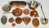 14 pieces of vintage copper, i